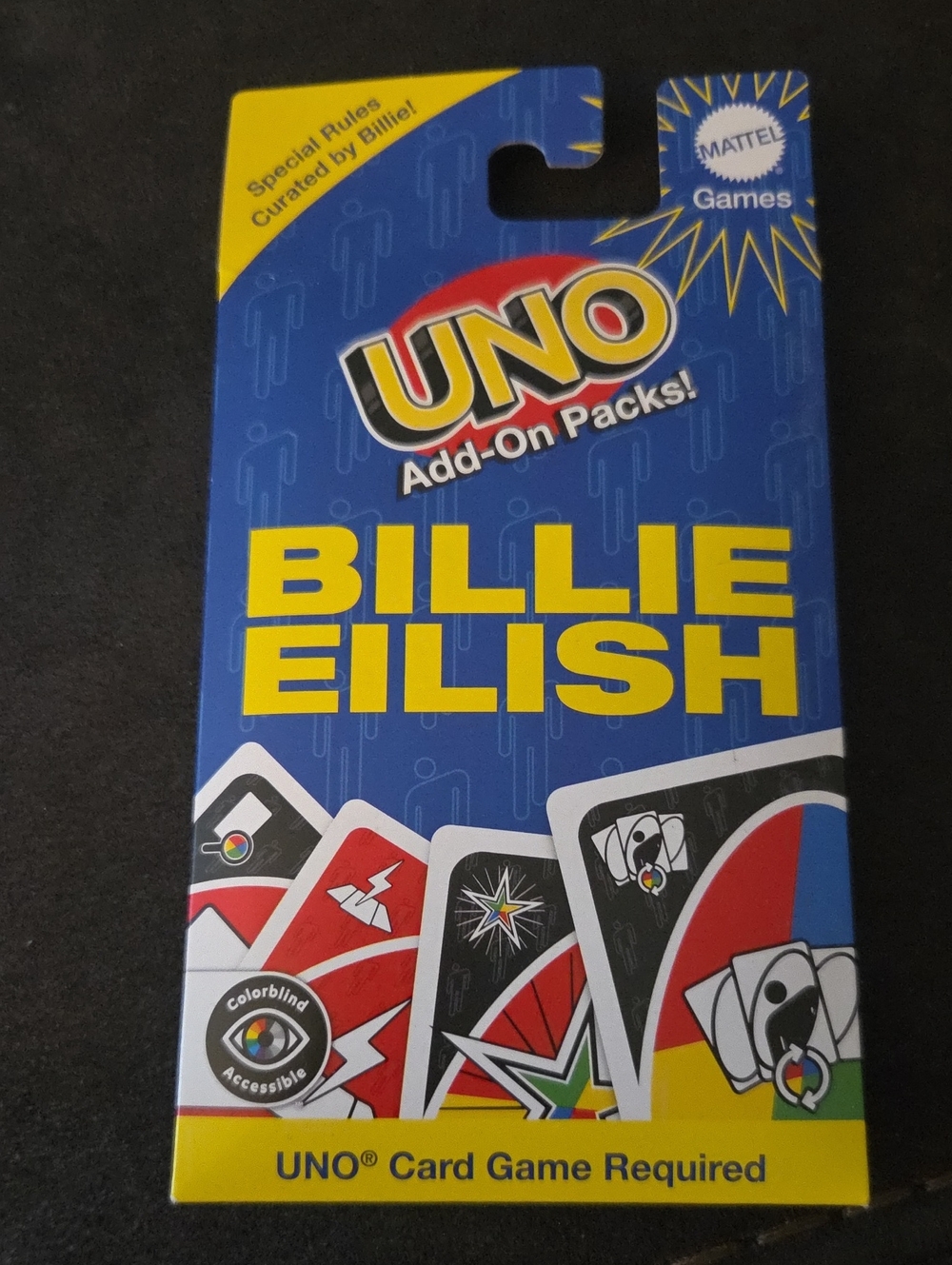 Billie Eilish Add-On Pack - Blue & Yellow NIP